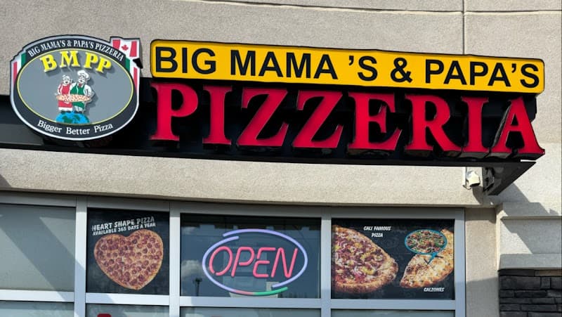 Big Mama's & Papa's Pizzeria in Windermere, Edmonton