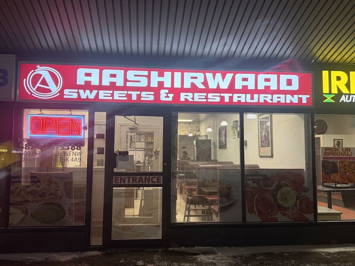 Aashirwaad Sweets & Restaurant in Mill Woods, Edmonton