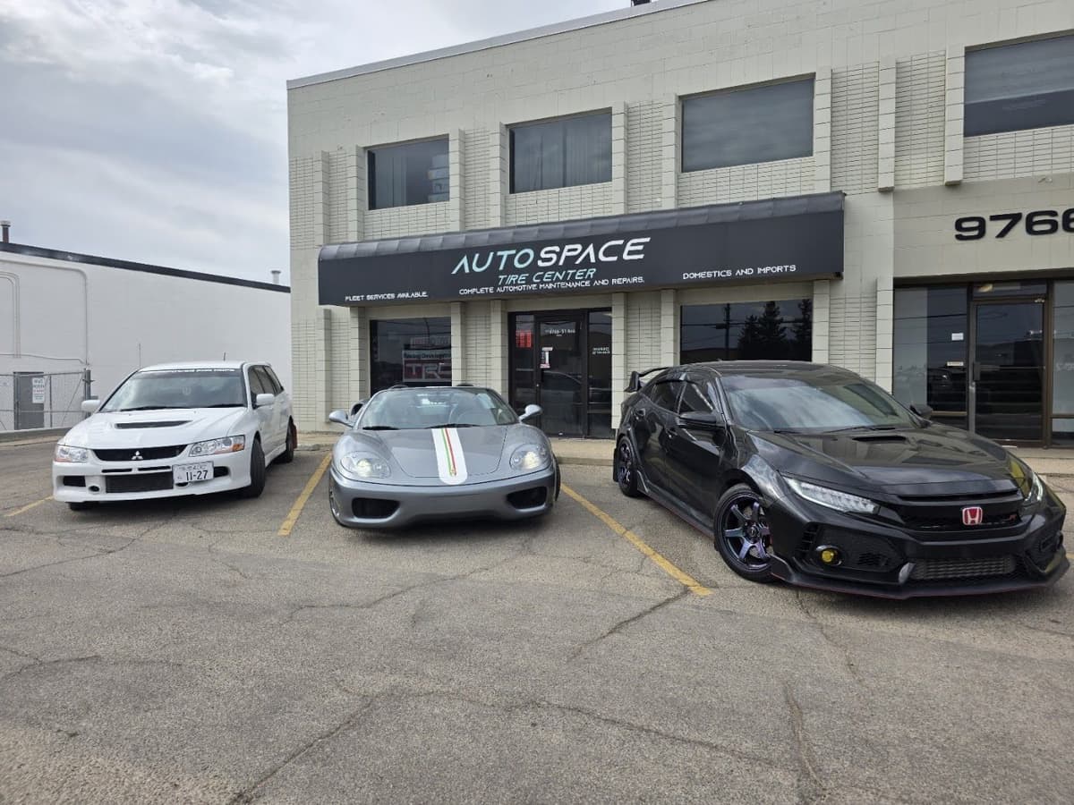 Auto Space and Tire Center Ltd. in Mill Woods, Edmonton