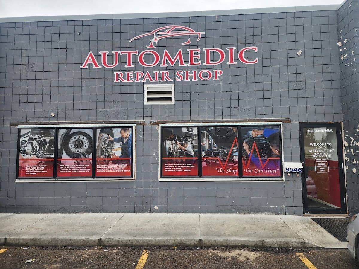 AUTOMEDIC REPAIR SHOP in North Edmonton