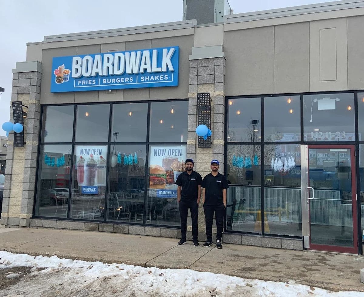 Boardwalk Burgers in South Edmonton