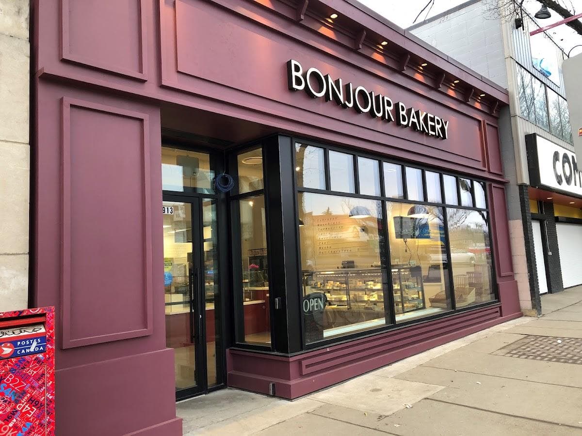 Bonjour Bakery in Whyte Ave, Edmonton
