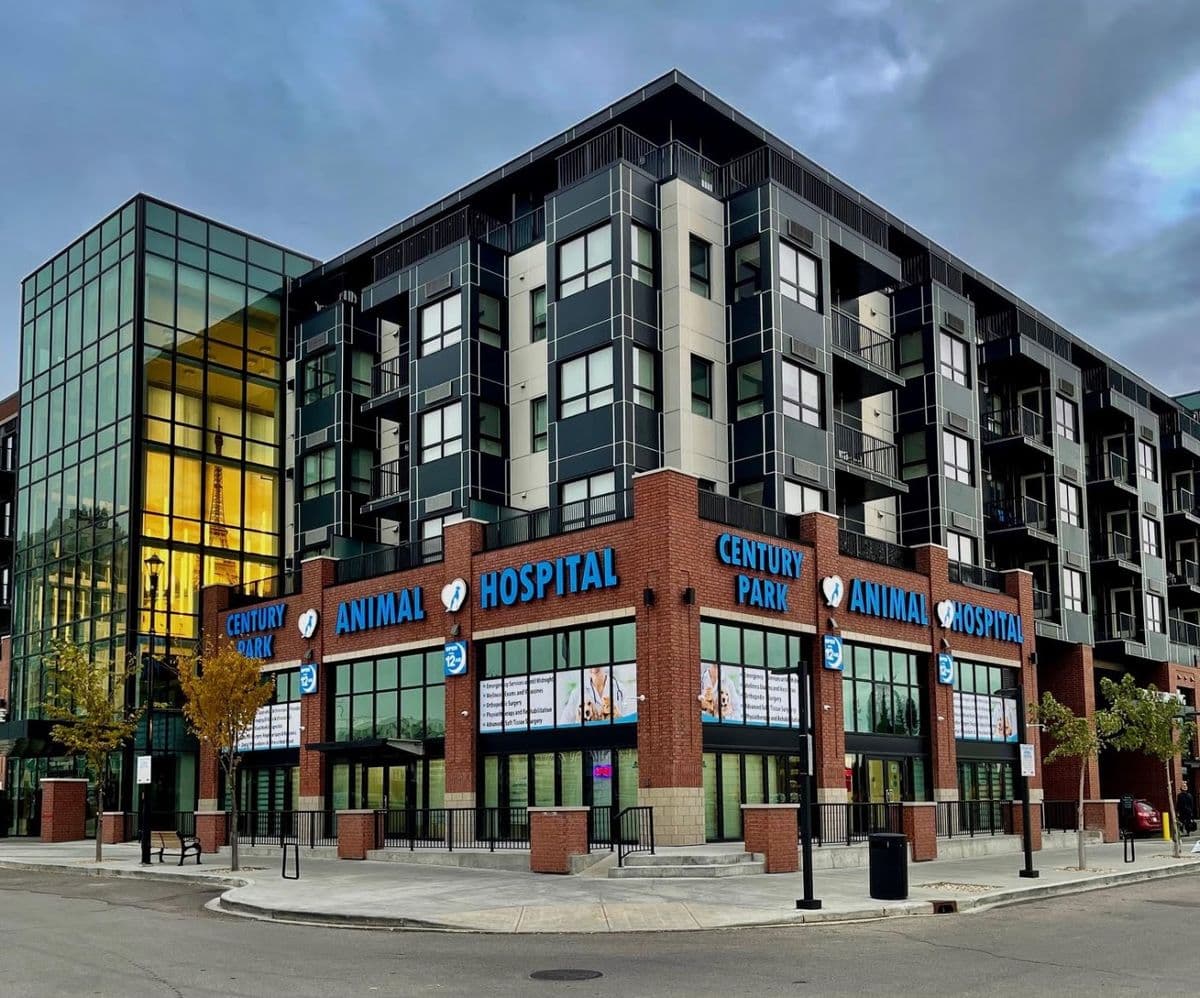 Century Park Animal Hospital in South Edmonton