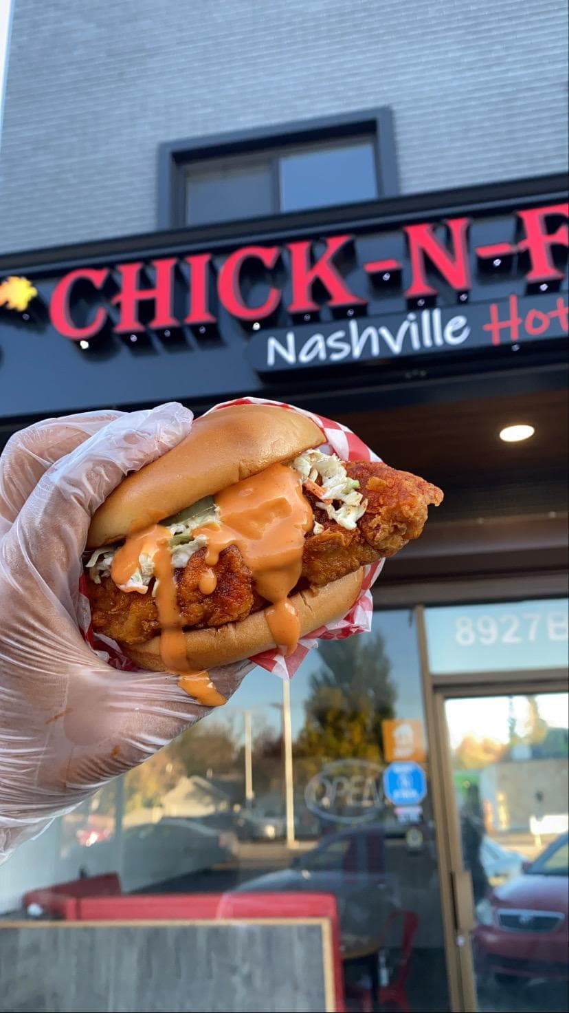 Chick N Flames in Whyte Ave, Edmonton