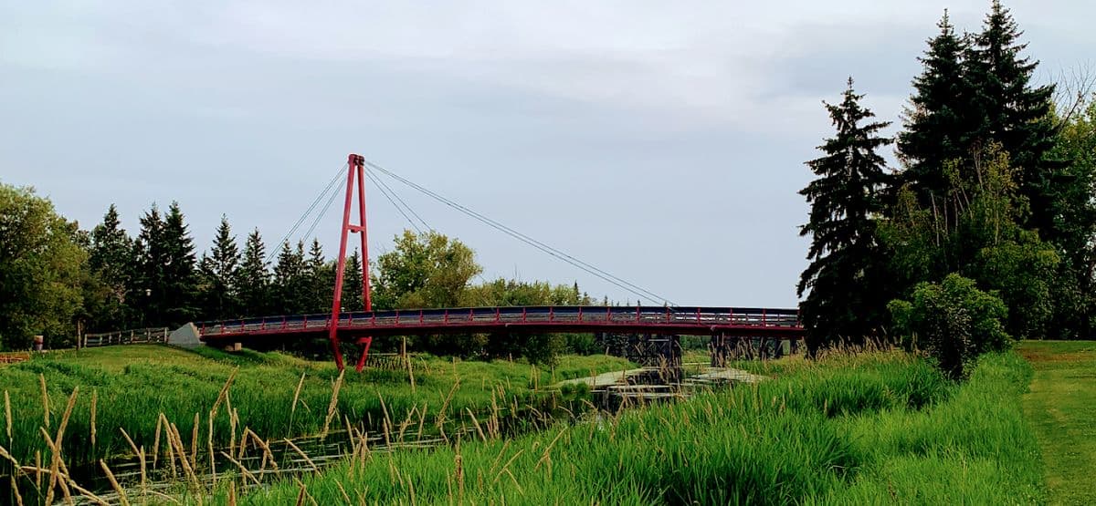 Children’s Bridge in St. Albert, AB