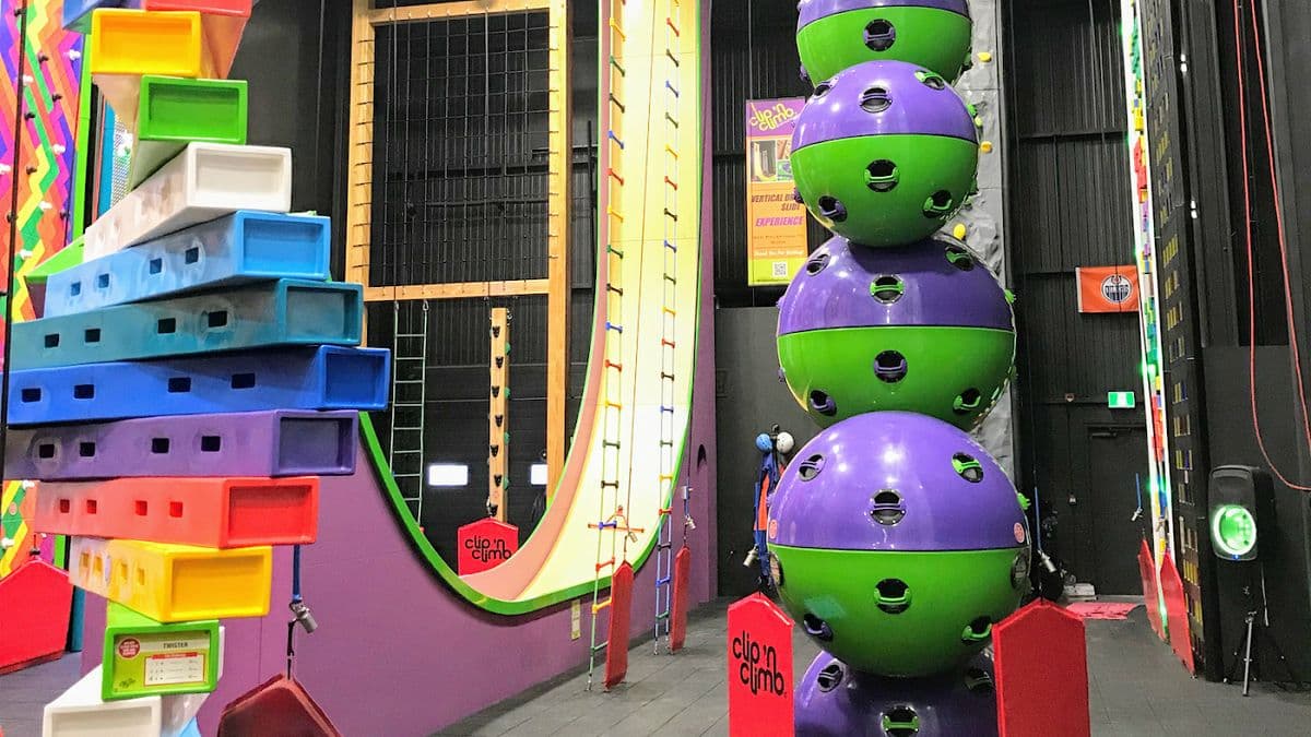 Clip 'n Climb Edmonton in South Edmonton