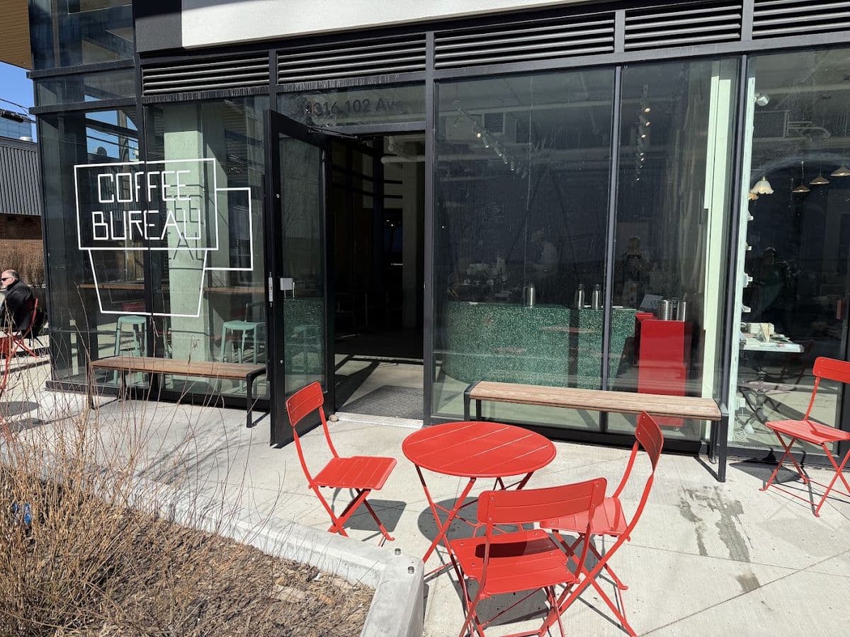 Coffee Bureau - Mercury Block in 124 Street, Edmonton