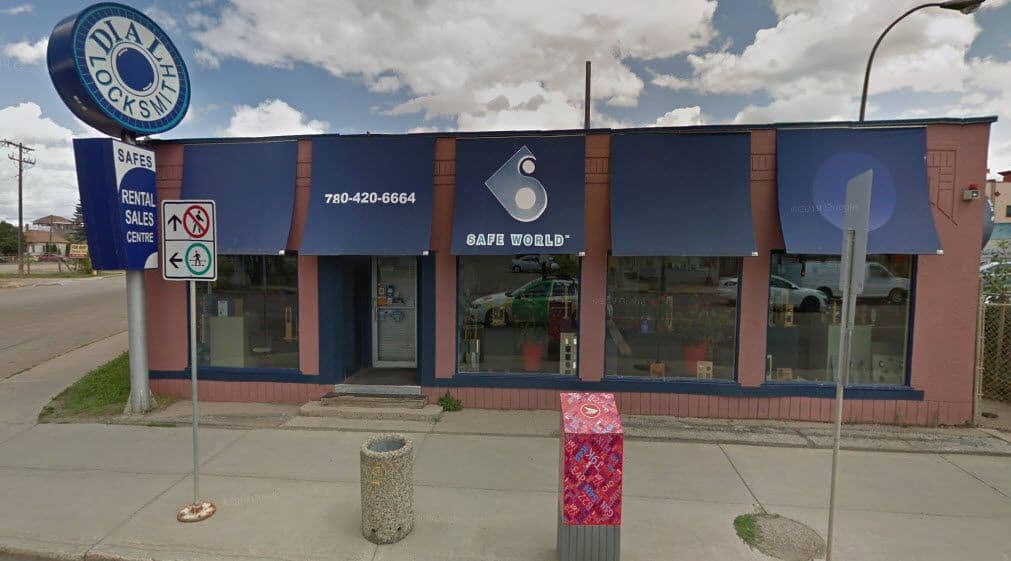 Dial Locksmith & Safeworld in Downtown, Edmonton