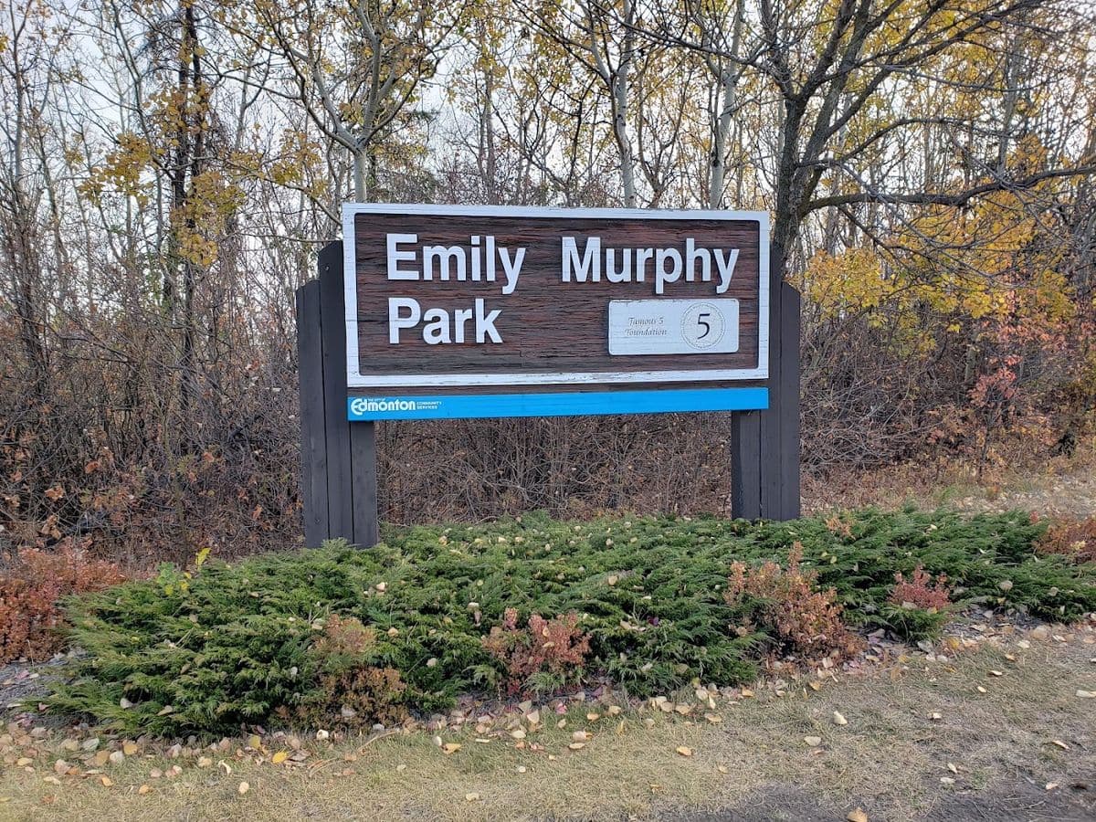 Emily Murphy Park in West Edmonton