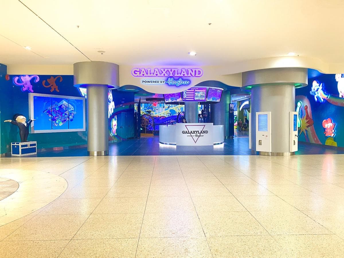 Galaxyland Amusement Park in West Edmonton