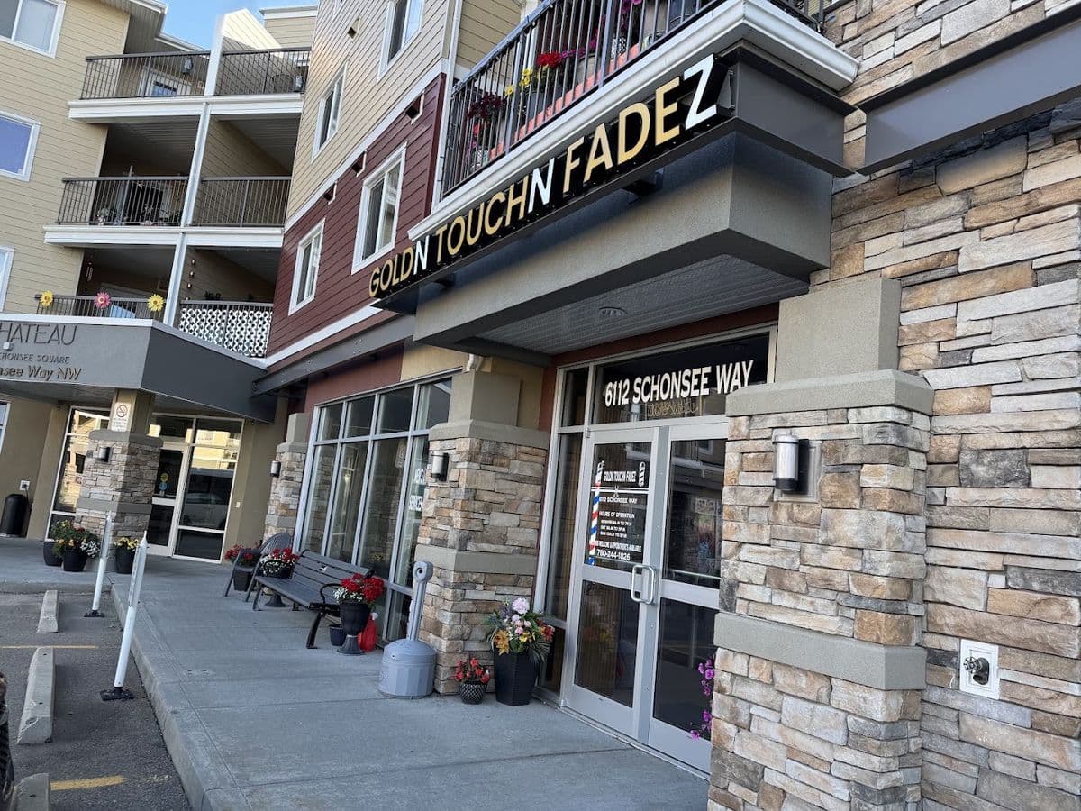 Goldn Touchn Fadez Barbershop in North Edmonton