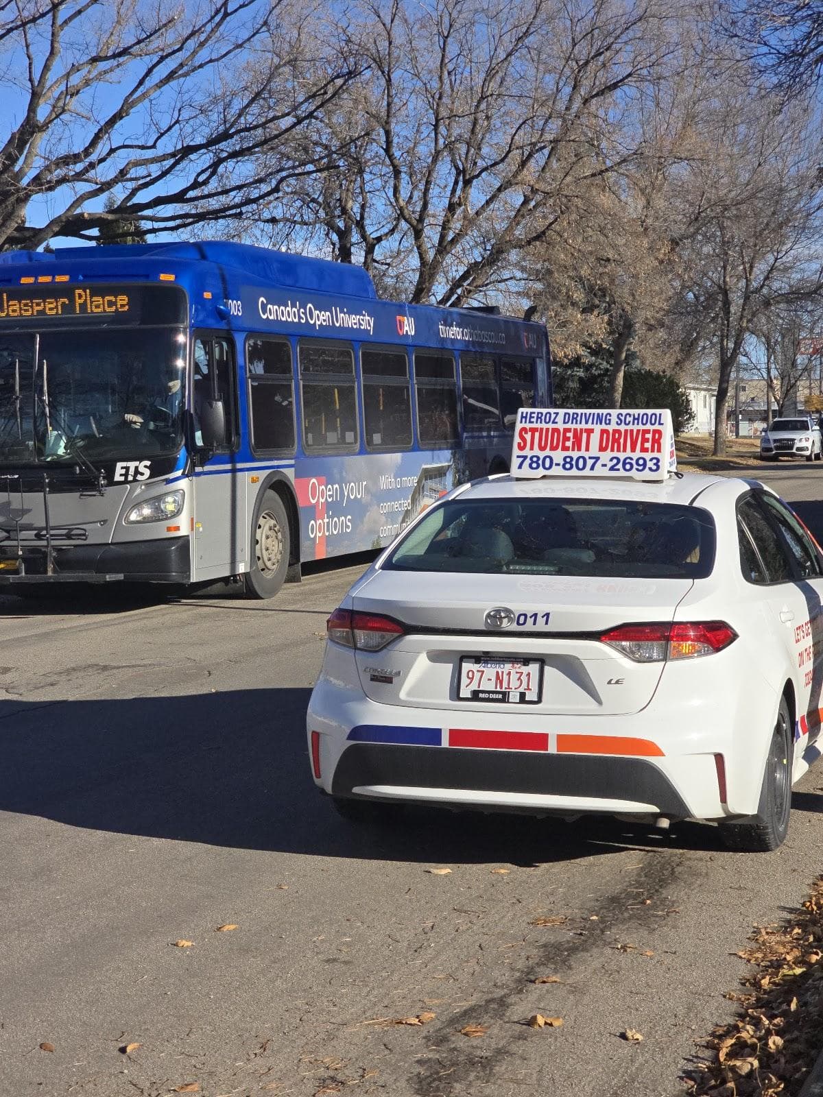 Heroz Driving School in Edmonton