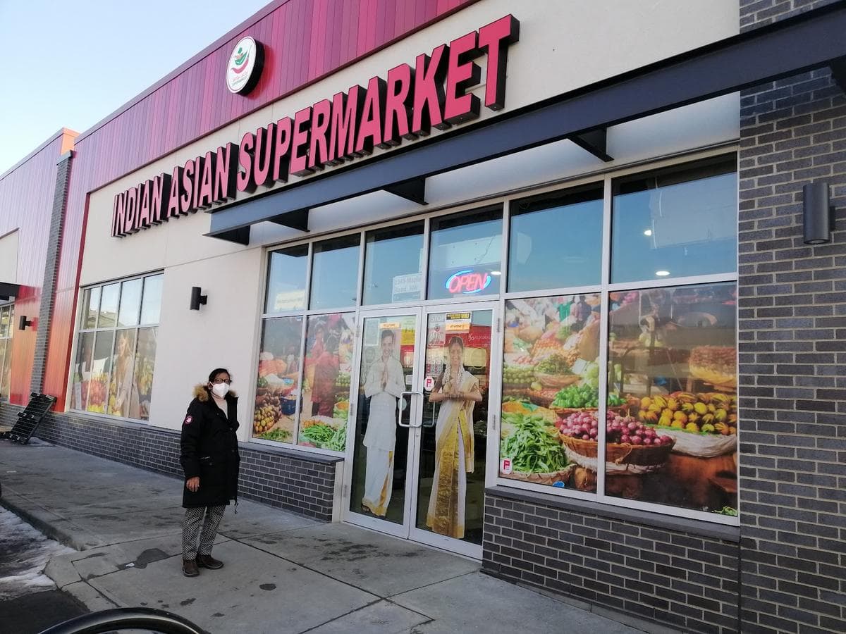 Indian asian supermarket