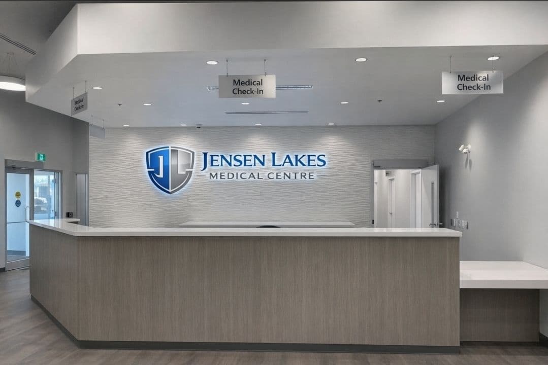 Jensen Lakes Medical Centre in St. Albert, AB