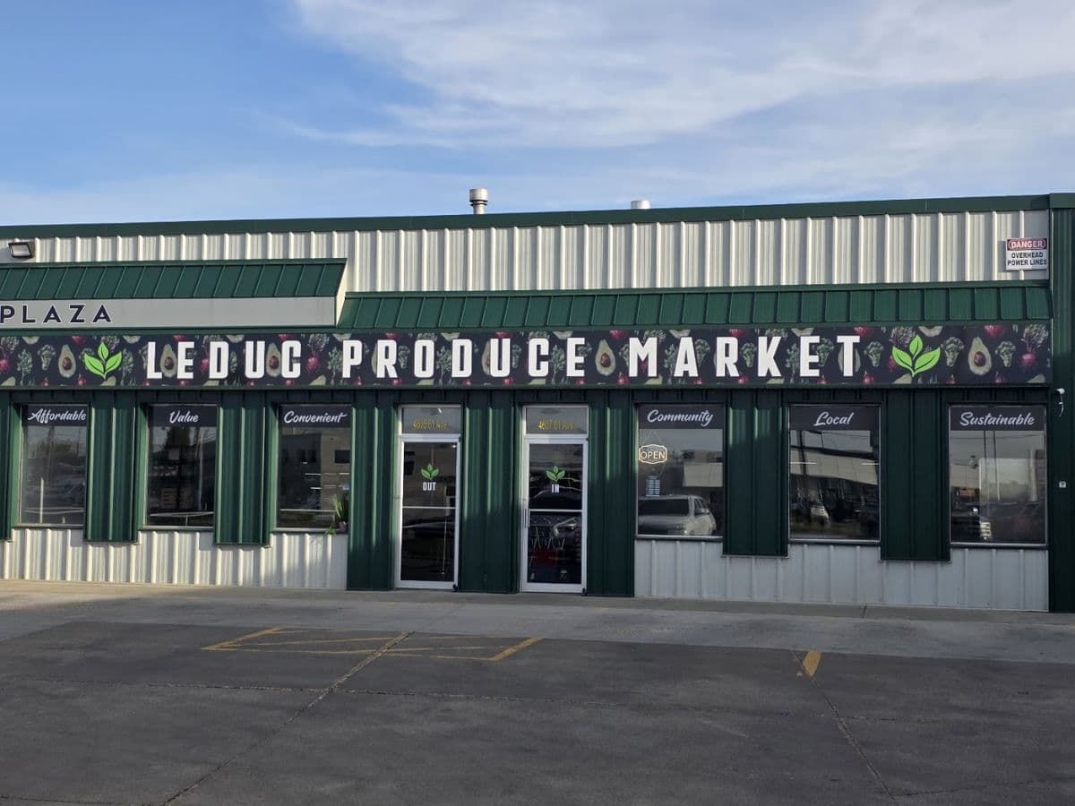 Leduc Produce Market in Leduc, AB