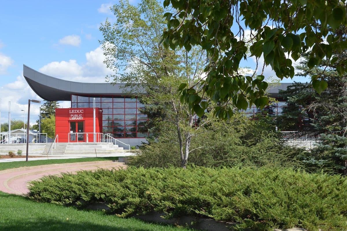 Leduc Public Library in Leduc, AB