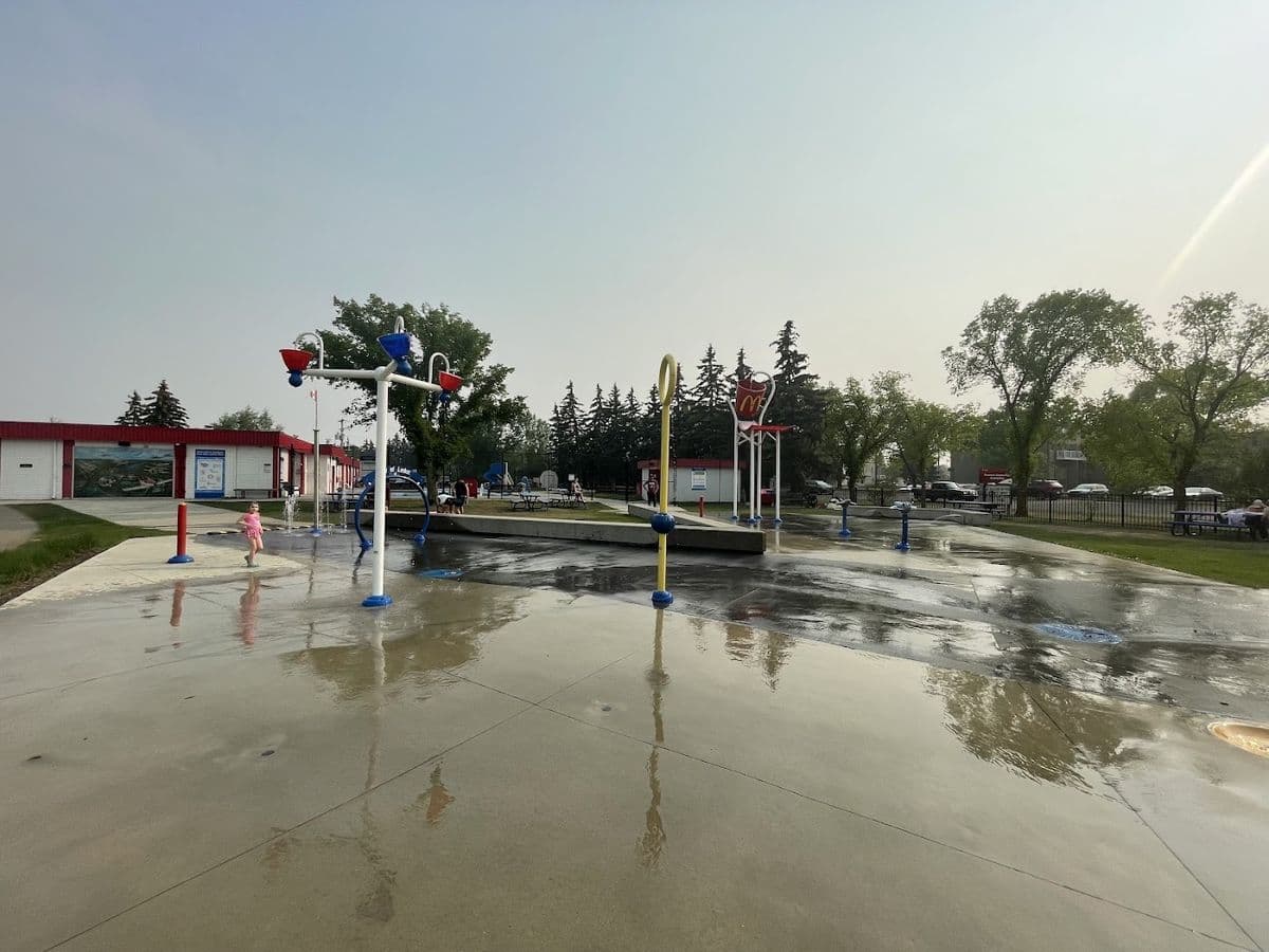 Leduc Spray Park in Leduc, AB