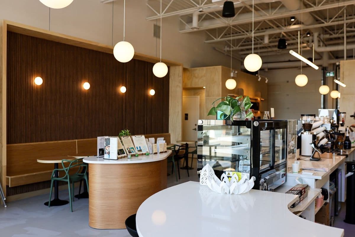 Liberta coffee lab in South Edmonton