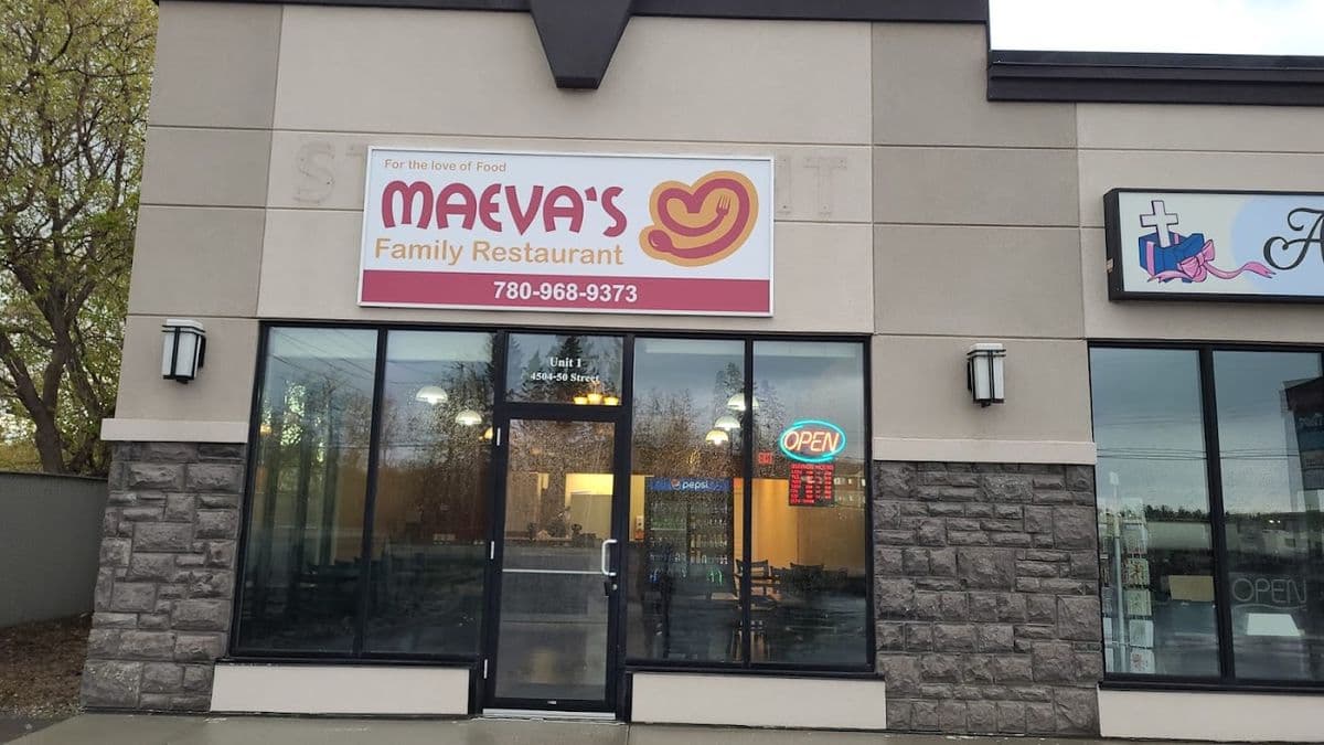 Maeva’s Family Restaurant in Stony Plain, AB