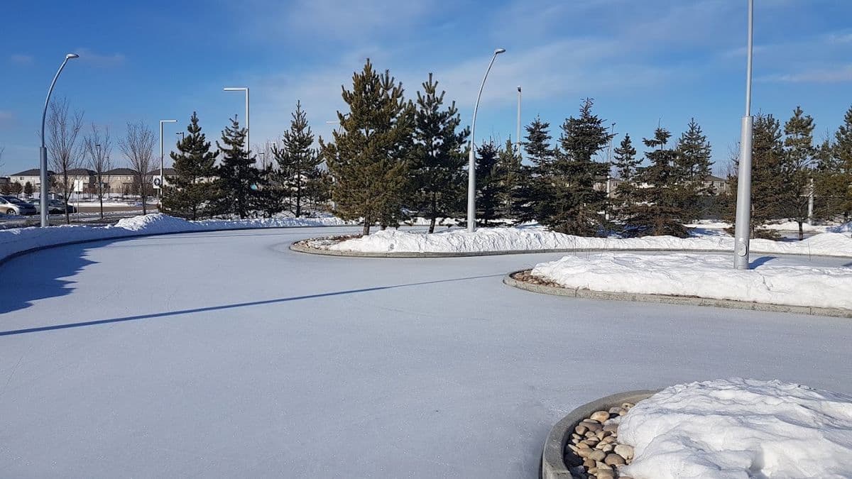 Meadows Rec Centre Rink in Mill Woods, Edmonton