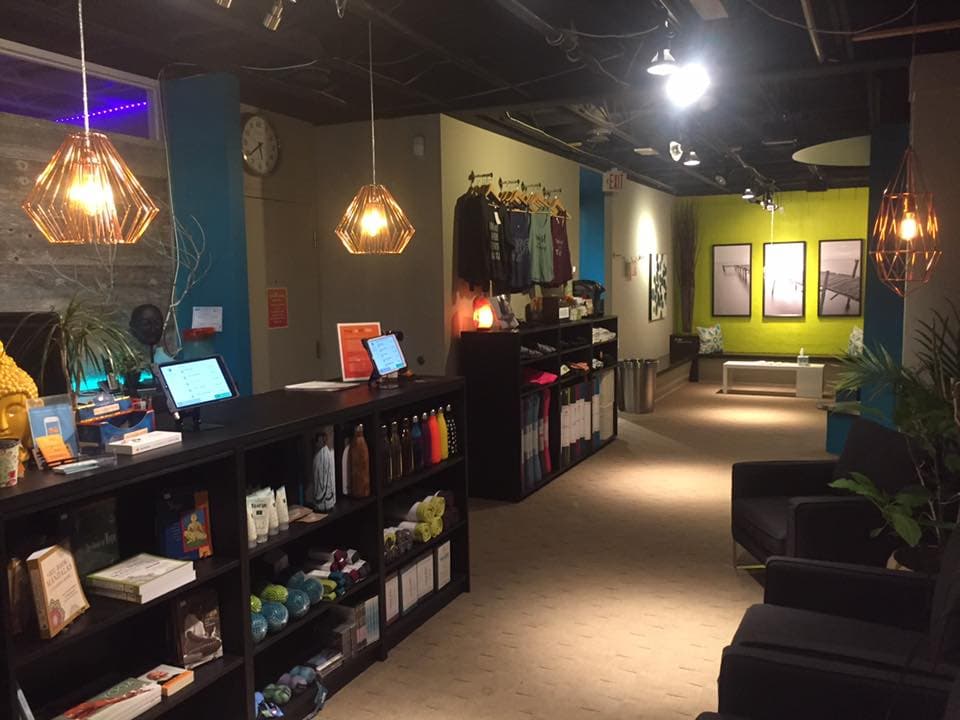 Om Hot Yoga in 124 Street, Edmonton