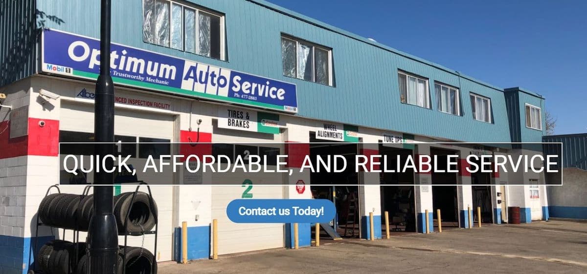 Optimum Auto Service in North Edmonton