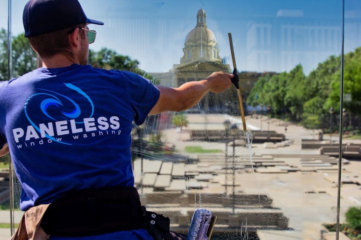 Paneless Window Cleaning