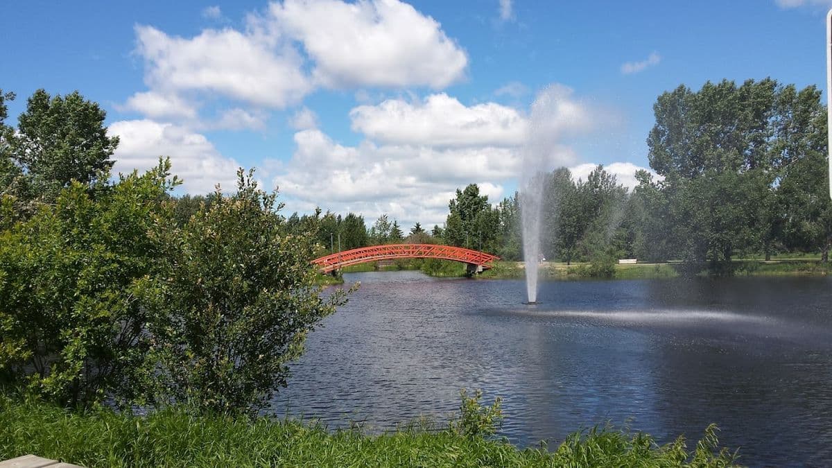 Rotary Park in Stony Plain, AB
