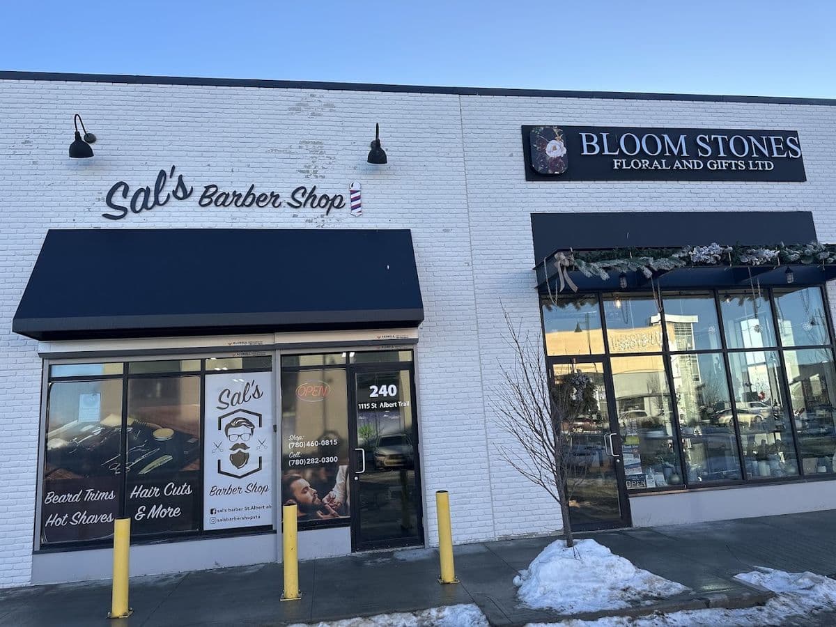Sal's Barbershop in St. Albert, AB