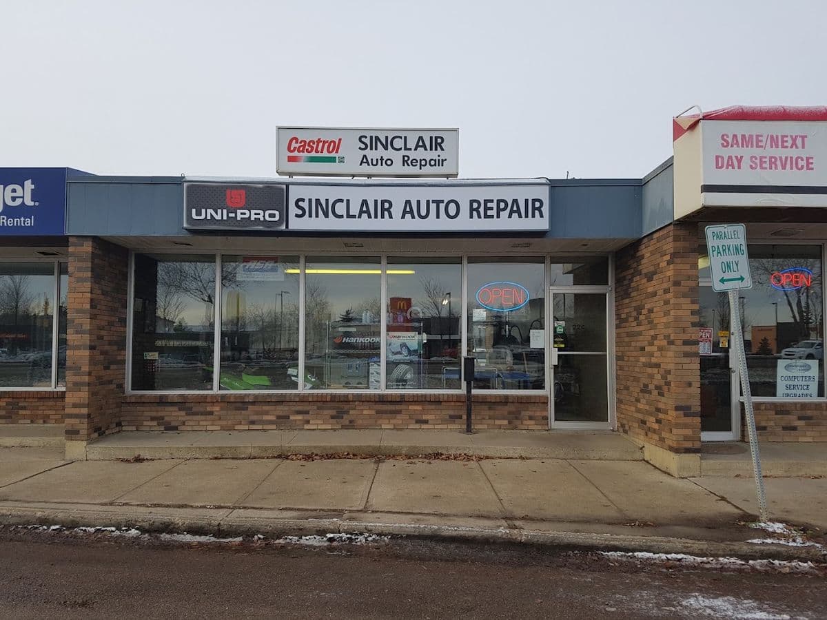 Sinclair Auto Repair in St. Albert, AB