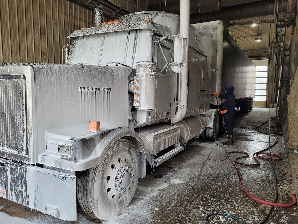 SK Truckwash in Sherwood Park, AB