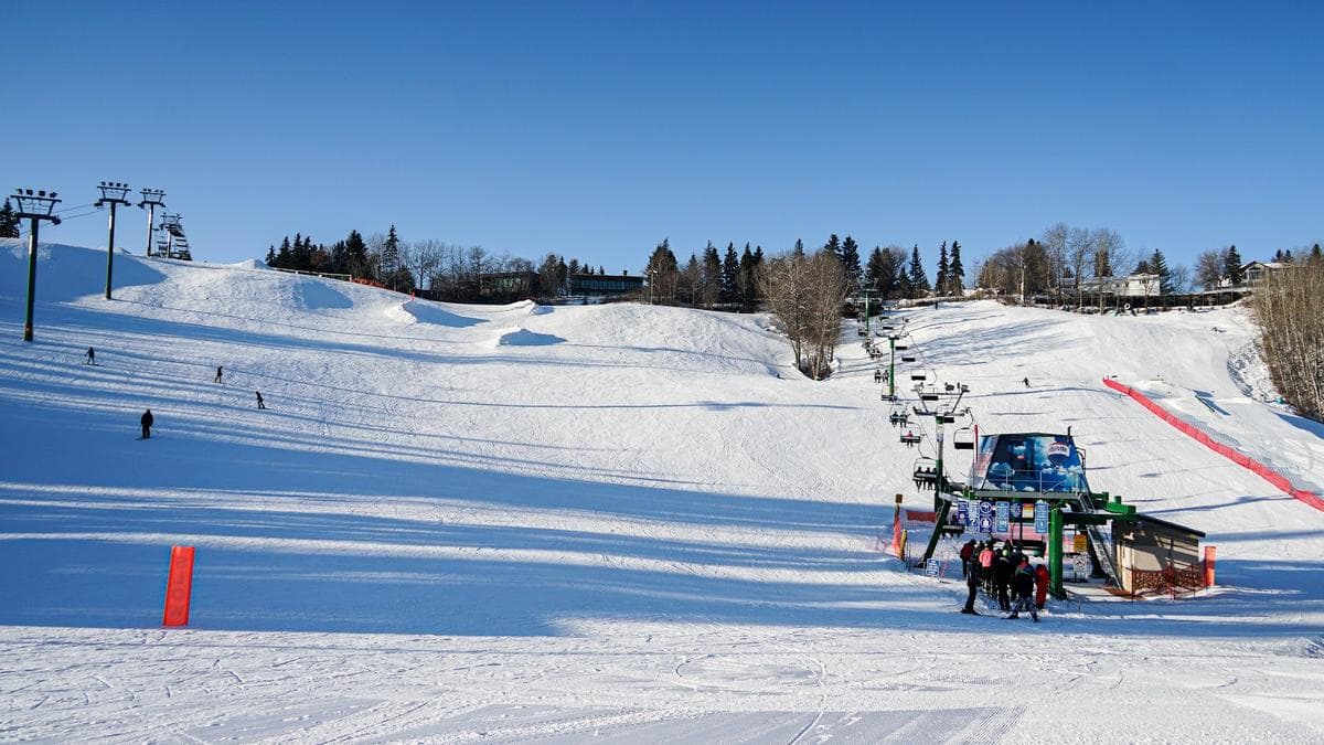 Snow Valley Ski Club in West Edmonton