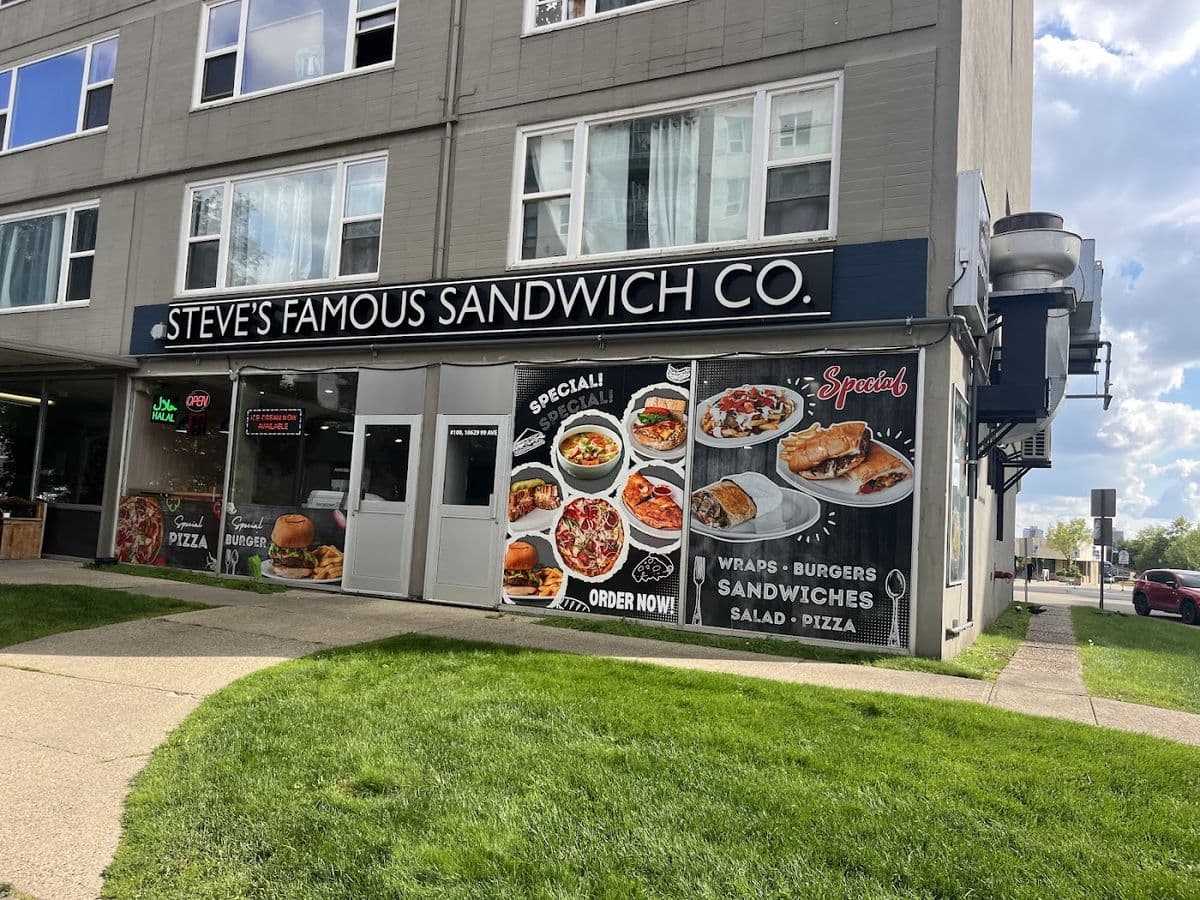 Steve's Famous Sandwich Co. in Downtown, Edmonton