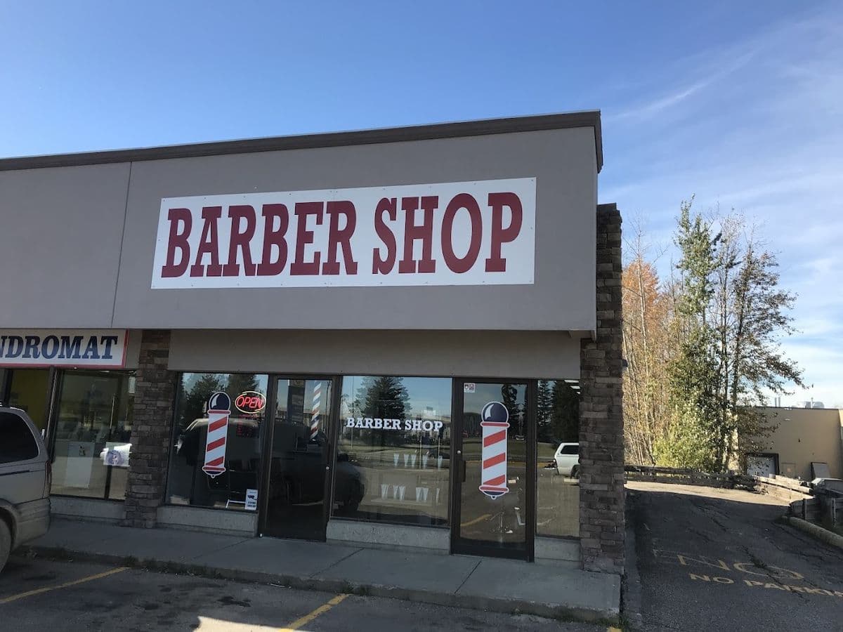 Stony barber shop in Stony Plain, AB