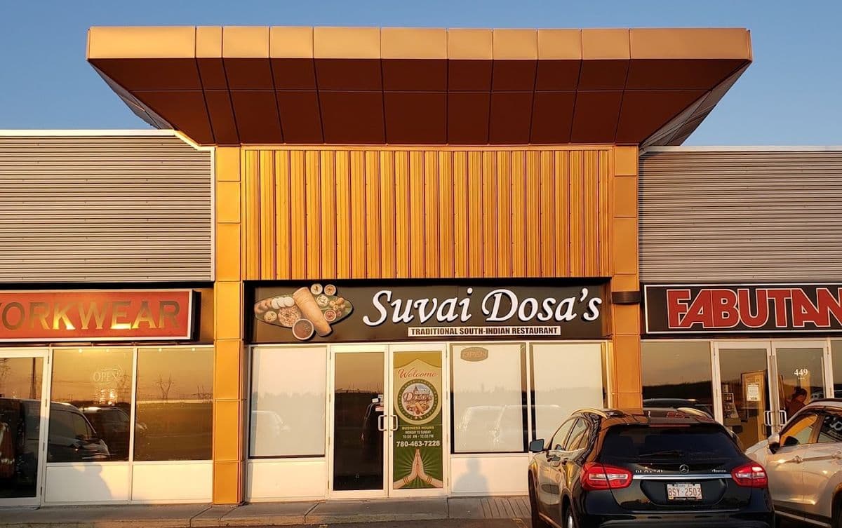 Suvai Dosa's South Indian Cuisine Edmonton in South Edmonton