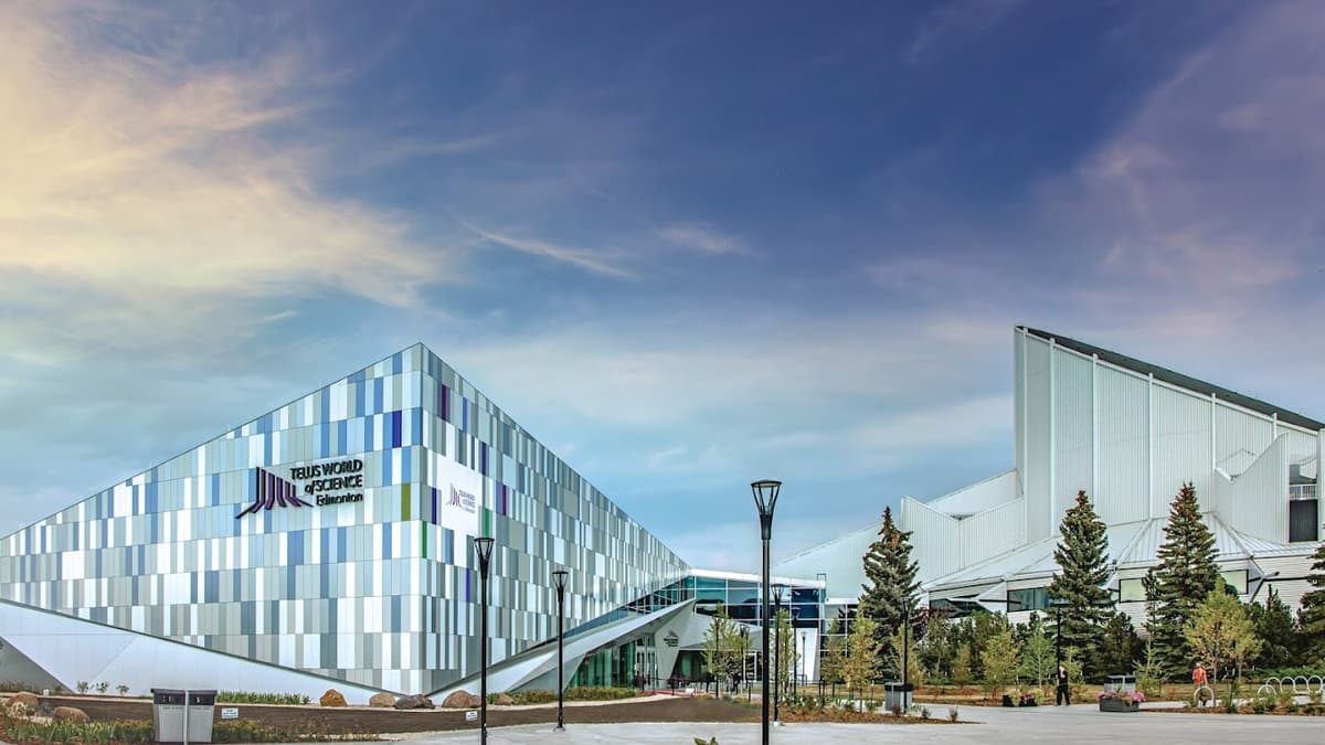 TELUS World of Science Edmonton in West Edmonton