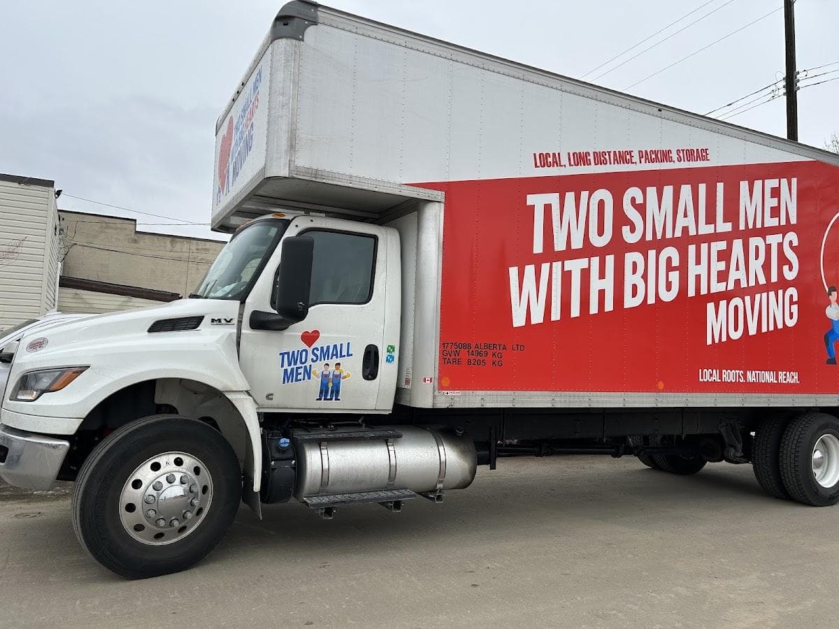 Two Small Men with Big Hearts Moving in Edmonton