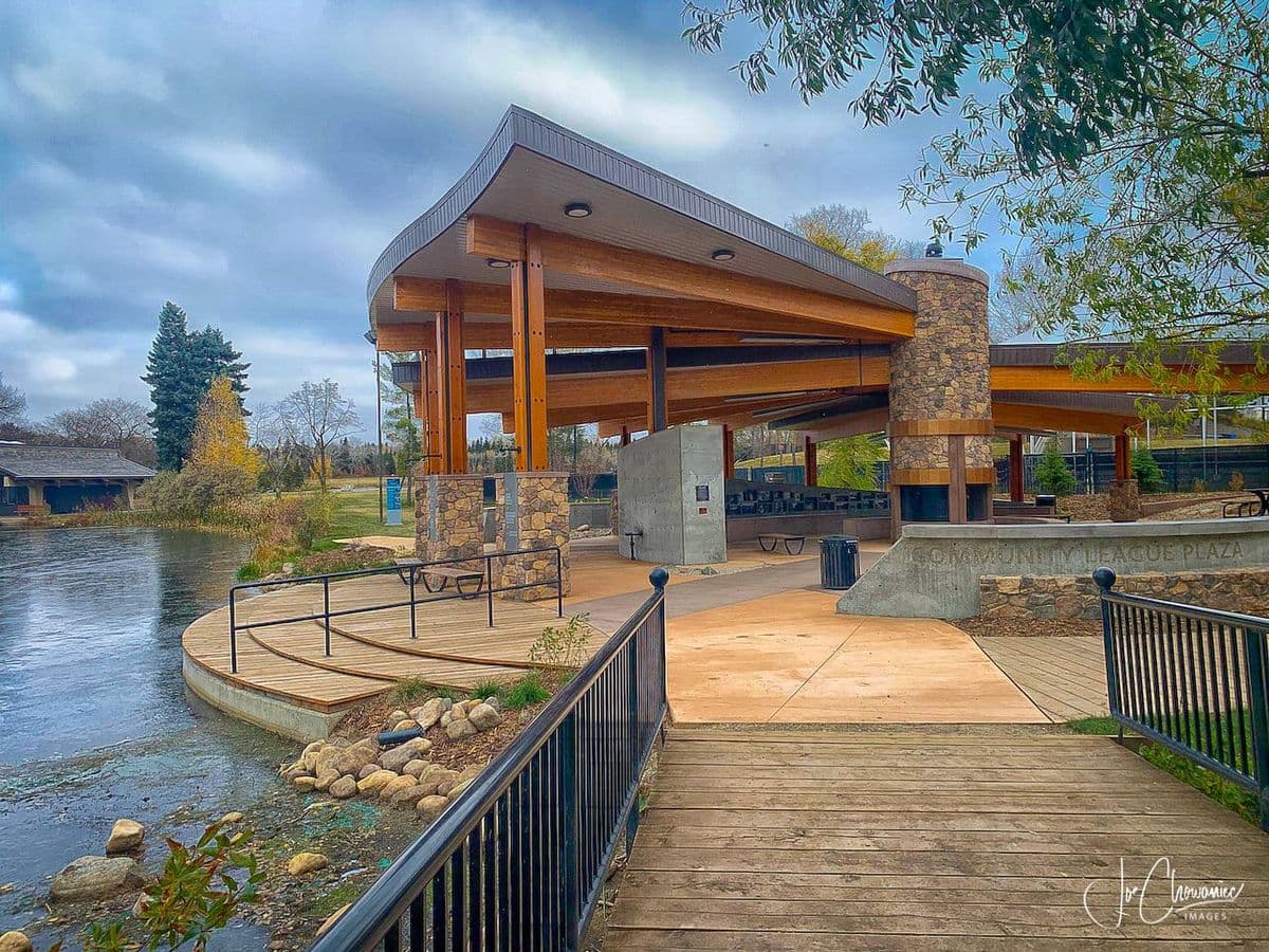 William Hawrelak Park in West Edmonton