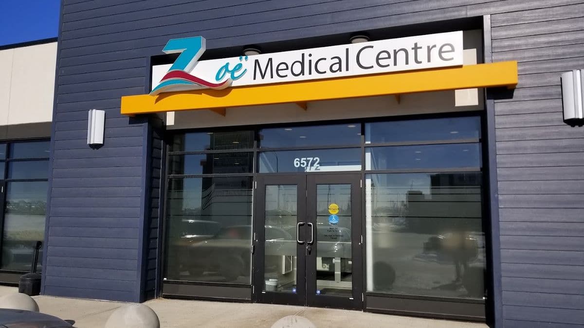 Zoe Medical Centre in North Edmonton